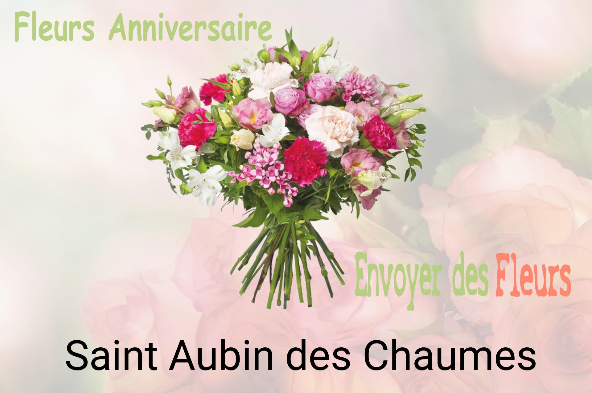 Bouquet de fleurs d’anniversaire livré à Saint-Aubin-des-Chaumes