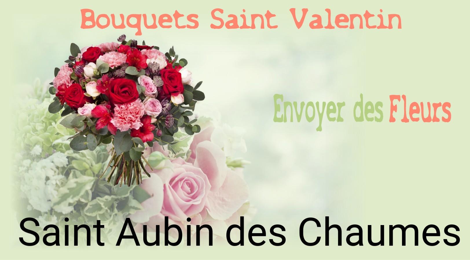 Roses de Saint-Valentin livrées à Saint-Aubin-des-Chaumes